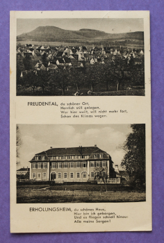 Ansichtskarte AK Freudental 1940 Erholungsheim